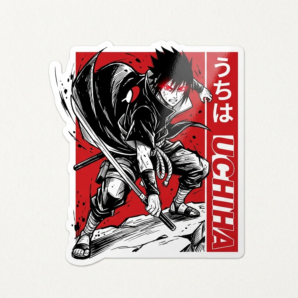 Uchiha Shadow Sticker